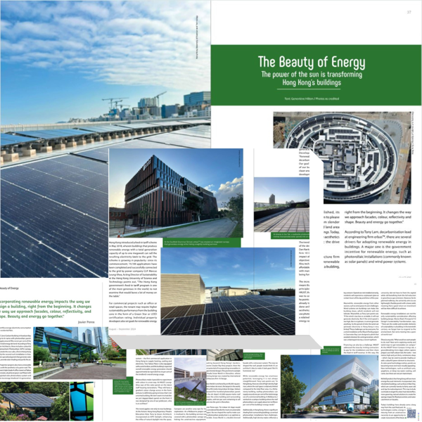 The Beauty of Energy: The power of the sun is transforming Hong Kong sustainability