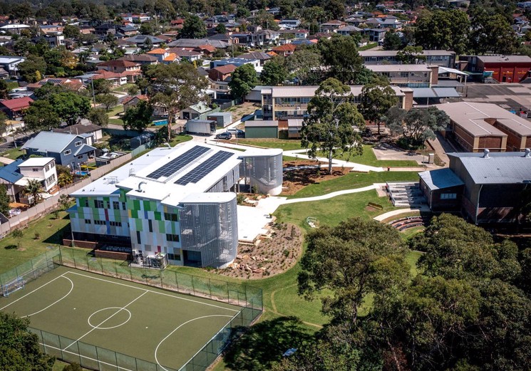 Picnic Point High School New Block L And Futsal Court - erbas