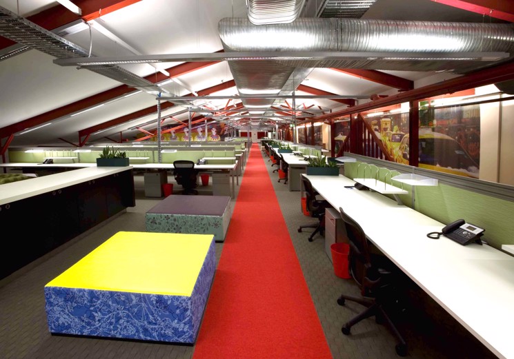Mezzanine Floor Workstation Area - erbas