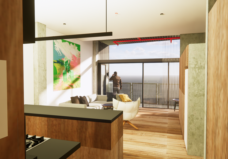 Munster Terrace Internal View 01 - erbas