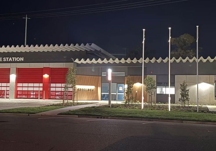Cessnockfirestation Night - erbas