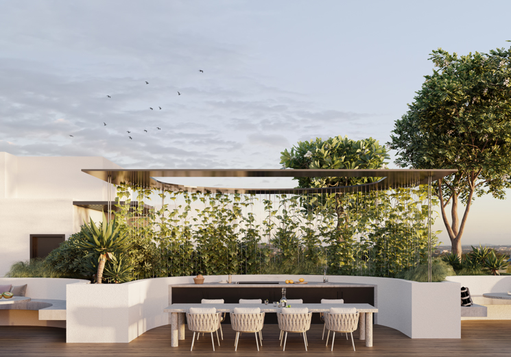 Swann Road Rooftop View 2 Final Www.Nordstudio.Com.Au JPG - erbas
