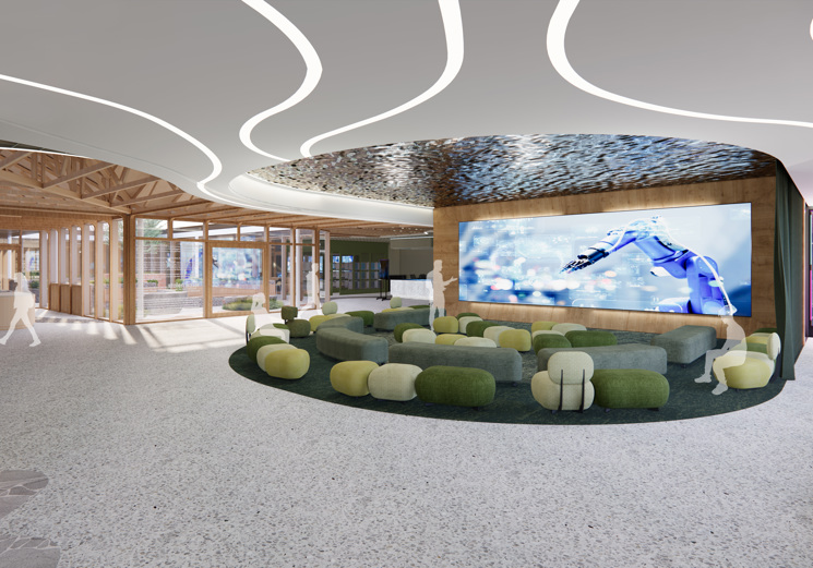 Interior 1. Forum View - erbas