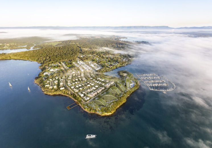 KOIC11165 Trinity Point Addendum A01 Aerial Masterplan 700X467 - erbas