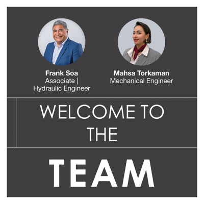 Please join us in welcoming Frank Soa and Mahsa Torkaman - erbas
