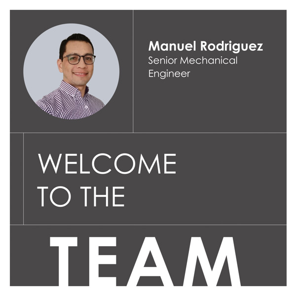 Welcome to the team Manuel!