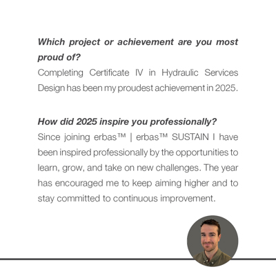 2025, Through Our Team’s Eyes - erbas