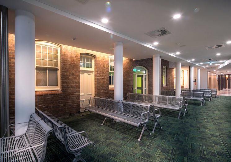 10 Waiting Area NSW Childrens Court Taylor Construction Community Scaled - erbas