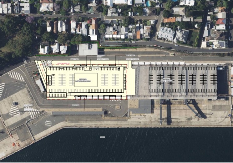 White Bay Cruise Terminal Multi-Storey Car Park